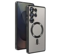 Avizar Carcasa para Galaxy S25 Ultra Protección Silicona, Negro