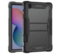 Avizar Carcasa para Galaxy Tab S6 Lite con soporte, Negro
