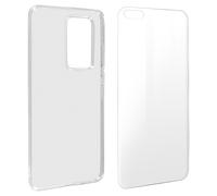 Avizar Carcasa para Huawei P40 Pro Cristal Templado, Transparente