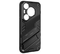 Avizar Carcasa para Huawei Pura 70 Pro Antichoque con Soporte de Pie, Negro