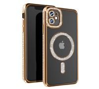 Avizar Carcasa para iPhone 11 Protección contra golpes, Dorado