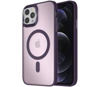 Avizar Carcasa para iPhone 12 Pro Max Dorso mate esmerilado, Violeta