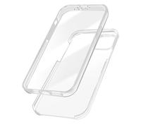 Avizar Carcasa para iPhone 14 Completa Trasera rígida y Delantera Flexible