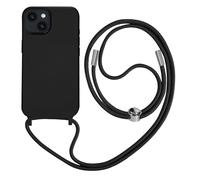 Avizar Carcasa para iPhone 14 Plus Semi rígida con Collar 80 cm Cordón,