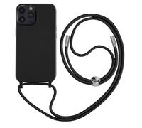 Avizar Carcasa para iPhone 14 Pro Semi rígida con Collar 80 cm Cordón,