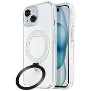Avizar, Carcasa para iPhone 15 Amortiguador reforzado - Anillo soporte