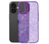 Avizar Carcasa para iPhone 16 Plus Amortiguador Tutti Frutti, Violeta