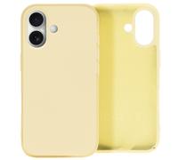 Avizar Carcasa para iPhone 16 Plus Semirrígido Soft-touch, Amarillo