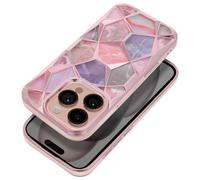 Avizar Carcasa para iPhone 16 Pro Antigolpes Colección Twinki, Rosa dorado