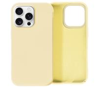 Avizar Carcasa para iPhone 16 Pro Max Semirrígido Soft-touch, Amarillo