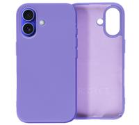 Avizar Carcasa para iPhone 16 Semirrígido Soft-touch, Violeta