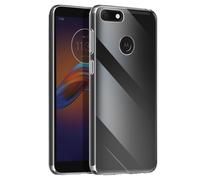 Avizar Carcasa para Motorola Moto E6 Play Protección flexible, Transparente