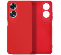 Avizar Carcasa para Oppo A60 Semirrígido Soft-touch, Rojo