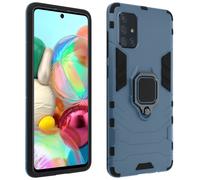 Avizar, Carcasa para Samsung Galaxy A51 Bimateria anillo-soporte Metálico
