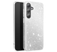 Avizar Carcasa para Samsung Galaxy S24 de silicona, Plateado