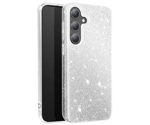 Avizar Carcasa para Samsung Galaxy S24 de silicona, Plateado