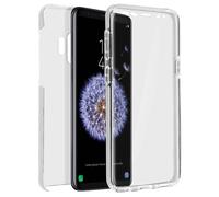 Avizar, Carcasa para Samsung Galaxy S9 360ª Silicona + Trasera policarbonato