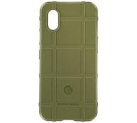Avizar Carcasa para Samsung Galaxy Xcover 7 Antigolpe Relieve, Verde matcha