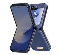 Avizar, Carcasa para Samsung Galaxy Z Flip 6 Cuero Vegano, Diseño Fino