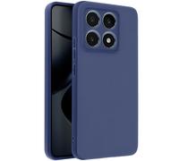 Avizar Carcasa para Xiaomi 14T Protección Mate, Azul noche