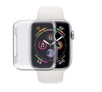 Avizar Funda Protectora de Silicona Transparente 40mm para Apple Watch