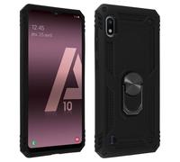 Avizar, Carcasa protectora para Galaxy A10 con anillo-soporte magnético
