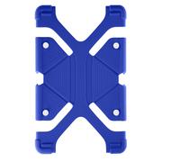 Avizar Carcasa Tablets de 7.9'' a 9'' Universal Bumper Función soporte, Azul