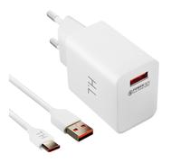 Avizar Cargador rápido Qualcomm Quick Charge 3.0 + cable USB tipo C,