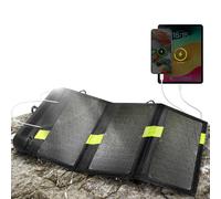 Avizar Cargador solar plegable 20W doble USB,