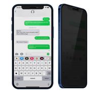Avizar Cristal Templado para iPhone 12 Mini Antiespías 9H,