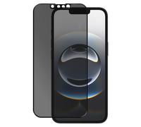 Avizar Cristal templado para iPhone 16e Anti-espía Dureza 9H, Negro