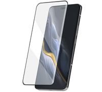 Avizar Cristal templado protector para Honor Magic 6 Pro 9H Pegamento 5D, Negro