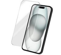 Avizar Cristal templado protector para iPhone 16 9H Dureza anti-rozaduras