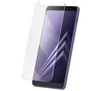Avizar, Cristal templado protector para Samsung A8 Plus Dureza 9H Antiarañazos
