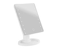Avizar Espejo de Maquillaje LED de Pie con Táctil y Giratorio 360°,