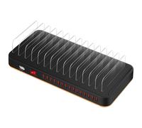 Avizar Estación de Carga 180W 15 Puertos USB con Ventilación y Soporte,