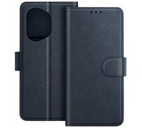 Avizar Estuche Cartera con Cierre para Honor 400 Estilo Cuero, Azul