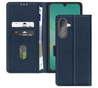 Avizar Estuche para Samsung Galaxy A26 Solapa Cartera Soporte Vídeo, Azul oscuro