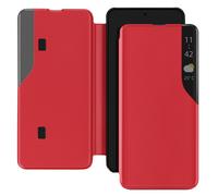 Avizar Estuche para Xiaomi Redmi Note 14 5G Tapa Soporte Vídeo, Rojo