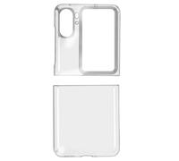 Avizar Funda Antichoque de Silicona para Oppo Find N2 Flip, Transparente