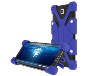 Avizar Funda Antigolpes con Soporte Azul para Smartphones de 3.8" a 4.7"