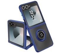 Avizar, Funda antigolpes para Galaxy Z Flip 6 con anillo de soporte magnético