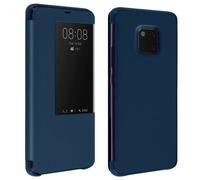 Avizar Funda Azul Oscuro con Ventana Inteligente Táctil para Huawei Mate 20 Pro