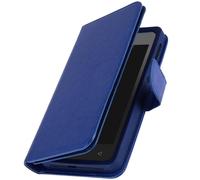 Avizar Funda Billetera Azul para Smartphones 5.5" a 6"