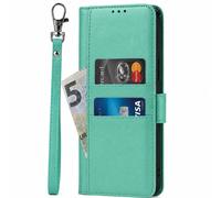 Avizar Funda Billetera para Motorola Moto G37 / G37 Power / G47, Verde menta