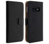 Funda para móvil - AVIZAR Flip Book Cover, Compatible con Samsung Galaxy S10e, Negro