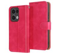 Avizar Funda Cartera Oppo Reno 13 con Cierre Magnético, Fucsia