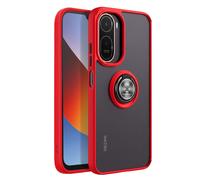 Avizar Funda con Anillo para Xiaomi Redmi A7 Pro con Anillo Magnético, Rojo