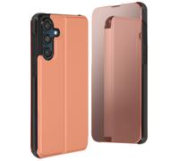 Avizar, Funda con cierre para Galaxy M55 Clap Cubierta transparente Ver Rose