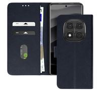 Avizar Funda con cierre para Redmi Note 14 Pro Plus Solapa multifunción, Azul